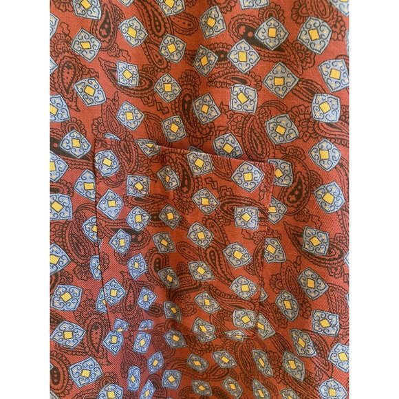 Vintage Ralph Lauren Chaps L Paisley Print Shirt Long Sleeve Button-Up Shirt - Picture 5 of 8